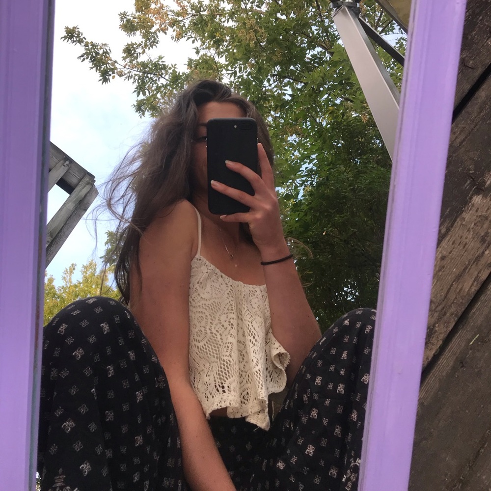 Lace Crop Trop